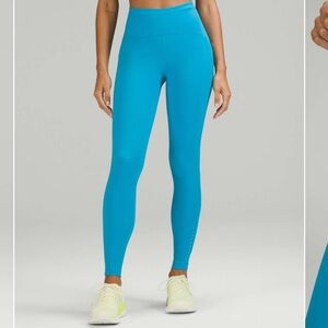 Lululemon Electric Blue Swift Speed HR Tight 28" Leggings Size 6 NWOT
